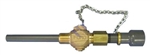 3/4" Standard Brass Body Retractable Corp Stop with CPVC Wetted Diffuser